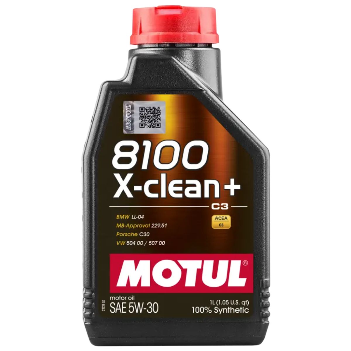 Motul 8100 X-clean+ 5w-30 Normas Euro 4, 5 E 6. Mid Saps 1 L