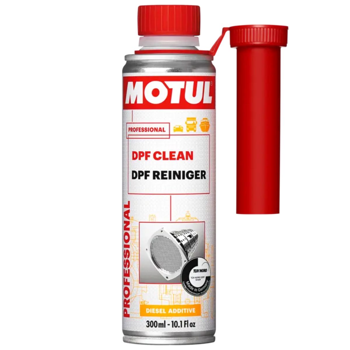Motul Dpf Cleaner Diesel 300ml Limpeza Eficiente Do Dpf
