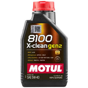 Motul 8100 X-clean Gen2 5w-40 Recentes Alta Cilindrada 1 L