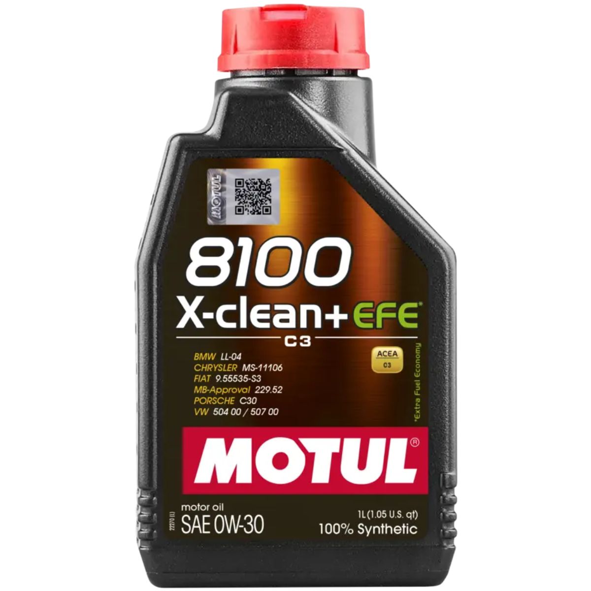 Motul 8100 X-clean+ Efe 0w-30 Motores De Última Geração 1 L