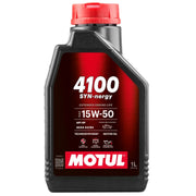 Motul 4100 Syn-nergy 15w-50 Óleo Lubrificante Para Carros 1l