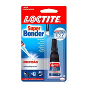 SUPER BONDER LOCTITE ORIGINAL COLA BORRACHA MADEIRA PAPEL 5G