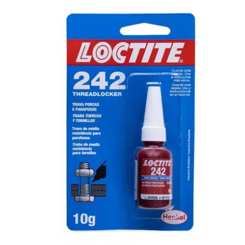 TRAVA ROSCA AZUL PRISIONEIRO LOCTITE 242 MÉDIO TORQUE 10G