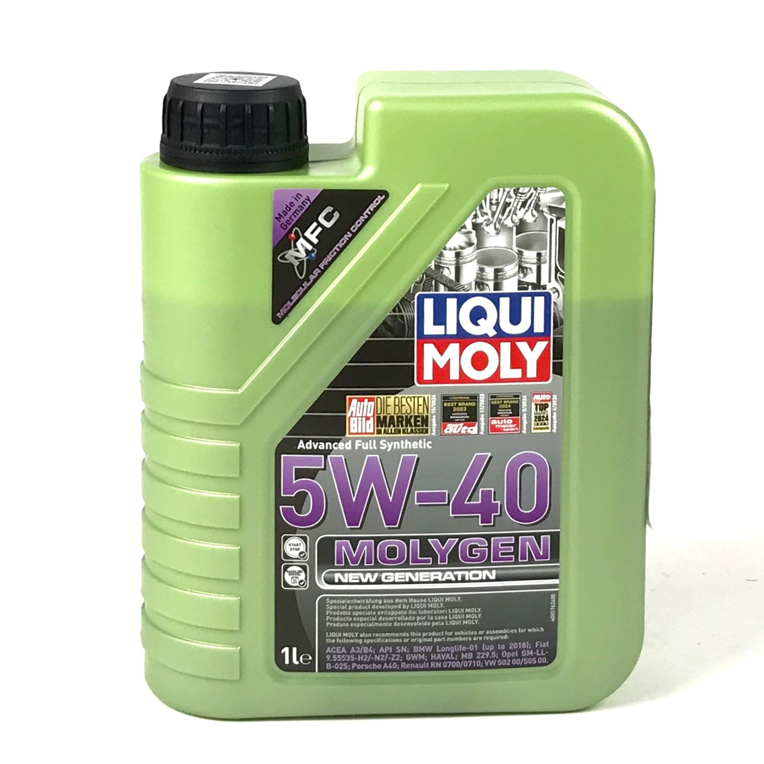 Liqui Moly Óleo De Motor Molygen 5w-40 Galão 1 L