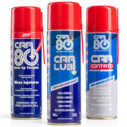 Kit Car 80 Desengripante + Limpa Contato + Descarbonizante